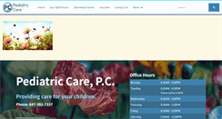 Desktop Screenshot of pediatric-care.org